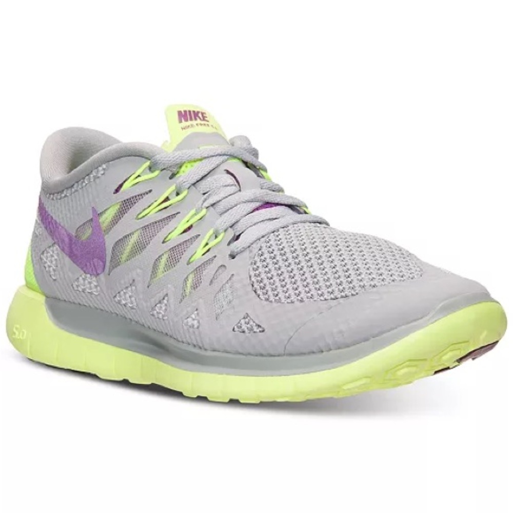 Nike Women’s Free 5.0 | Base Grey Grape Volt